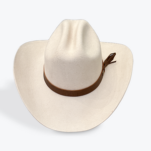 TRUE WESTERN CATTLEMAN WOOL HAT - large brim hard hat, large brim ladies hat, merino wool hat, rancher hat, wool cowboy hat, wide brim wool fedora, panama straw hats - The Hip Hat