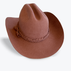 WESTERN WOOL HAT - large brim hard hat, large brim ladies hat, merino wool hat, rancher hat, wool cowboy hat, wide brim wool fedora, panama straw hats - The Hip Hat