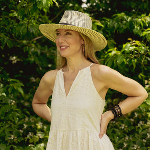 POLKA-DOT STRAW HAT The Hip Hat