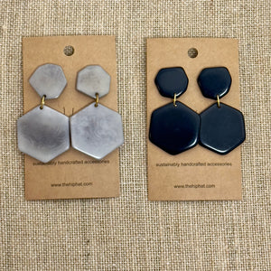 PENTAGON EARRINGS The Hip Hat