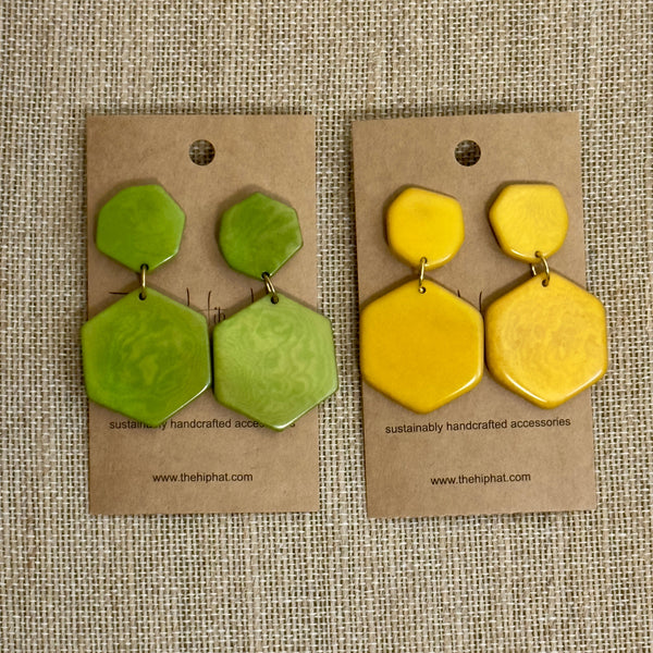 PENTAGON EARRINGS The Hip Hat