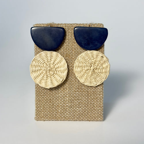 STRAW EARRINGS The Hip Hat