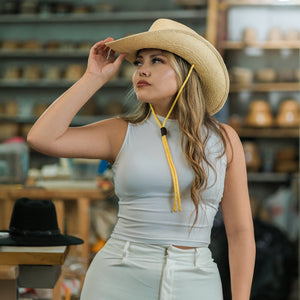 COASTAL COWGIRL STRAW BANDIDO HAT The Hip Hat