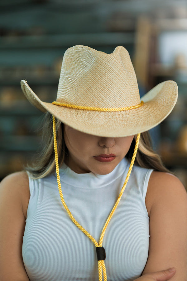 COASTAL COWGIRL STRAW BANDIDO HAT The Hip Hat