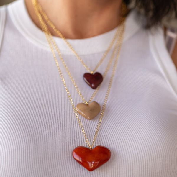 TRES HEART NECKLACE The Hip Hat