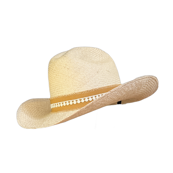 TOQUILLA STRAW WESTERN COWBOY HATS - large brim hard hat, large brim ladies hat, merino wool hat, rancher hat, wool cowboy hat, wide brim wool fedora, panama straw hats - The Hip Hat