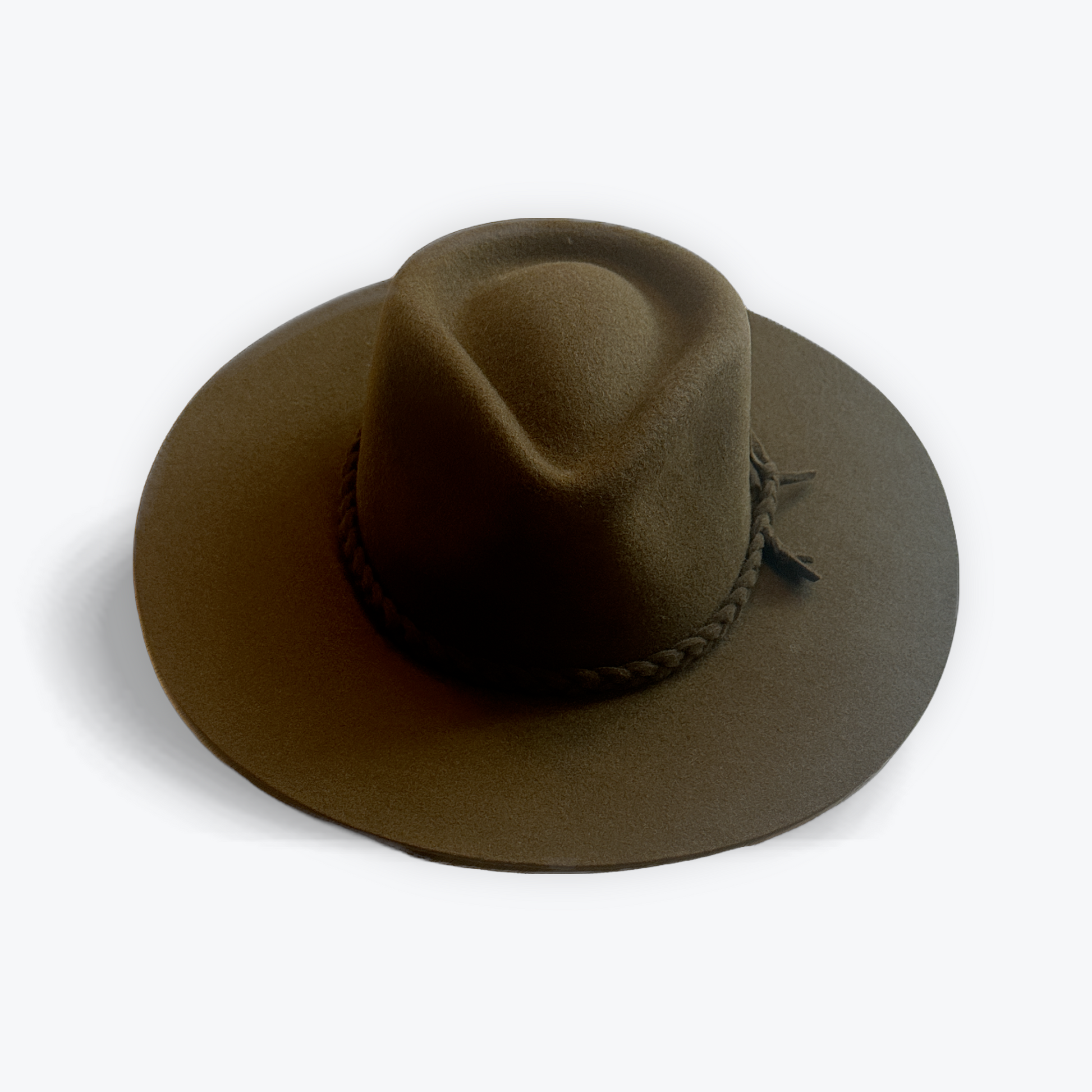 LARGE BRIM MERINO WOOL HAT