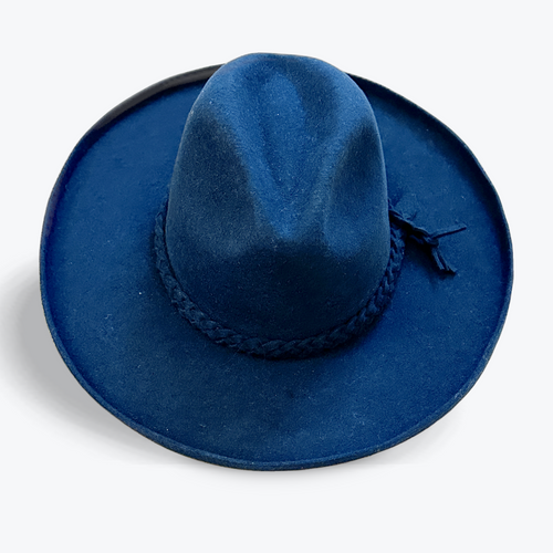 PENCIL BRIM FEDORA - large brim hard hat, large brim ladies hat, merino wool hat, rancher hat, wool cowboy hat, wide brim wool fedora, panama straw hats - The Hip Hat