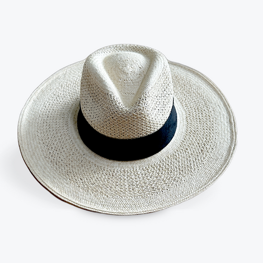 THE VENTED LARGE BRIM STRAW HAT The Hip Hat