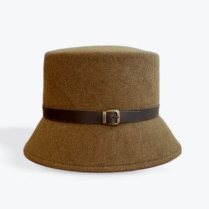 WOOL BUCKET HAT - large brim hard hat, large brim ladies hat, merino wool hat, rancher hat, wool cowboy hat, wide brim wool fedora, panama straw hats - The Hip Hat