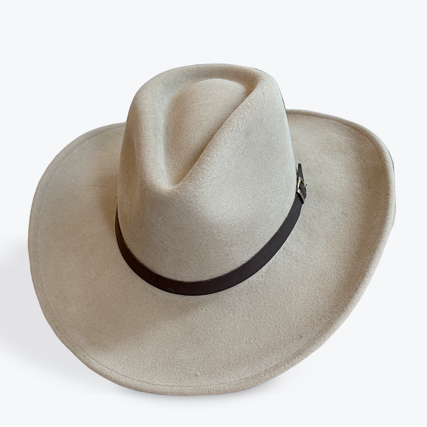 BANDIDO WESTERN HAT - large brim hard hat, large brim ladies hat, merino wool hat, rancher hat, wool cowboy hat, wide brim wool fedora, panama straw hats - The Hip Hat