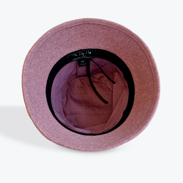 WOOL BUCKET HAT - large brim hard hat, large brim ladies hat, merino wool hat, rancher hat, wool cowboy hat, wide brim wool fedora, panama straw hats - The Hip Hat