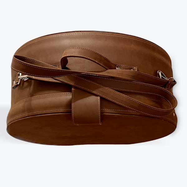HANDMADE GENUINE LEATHER HAT TRAVEL BOX The Hip Hat