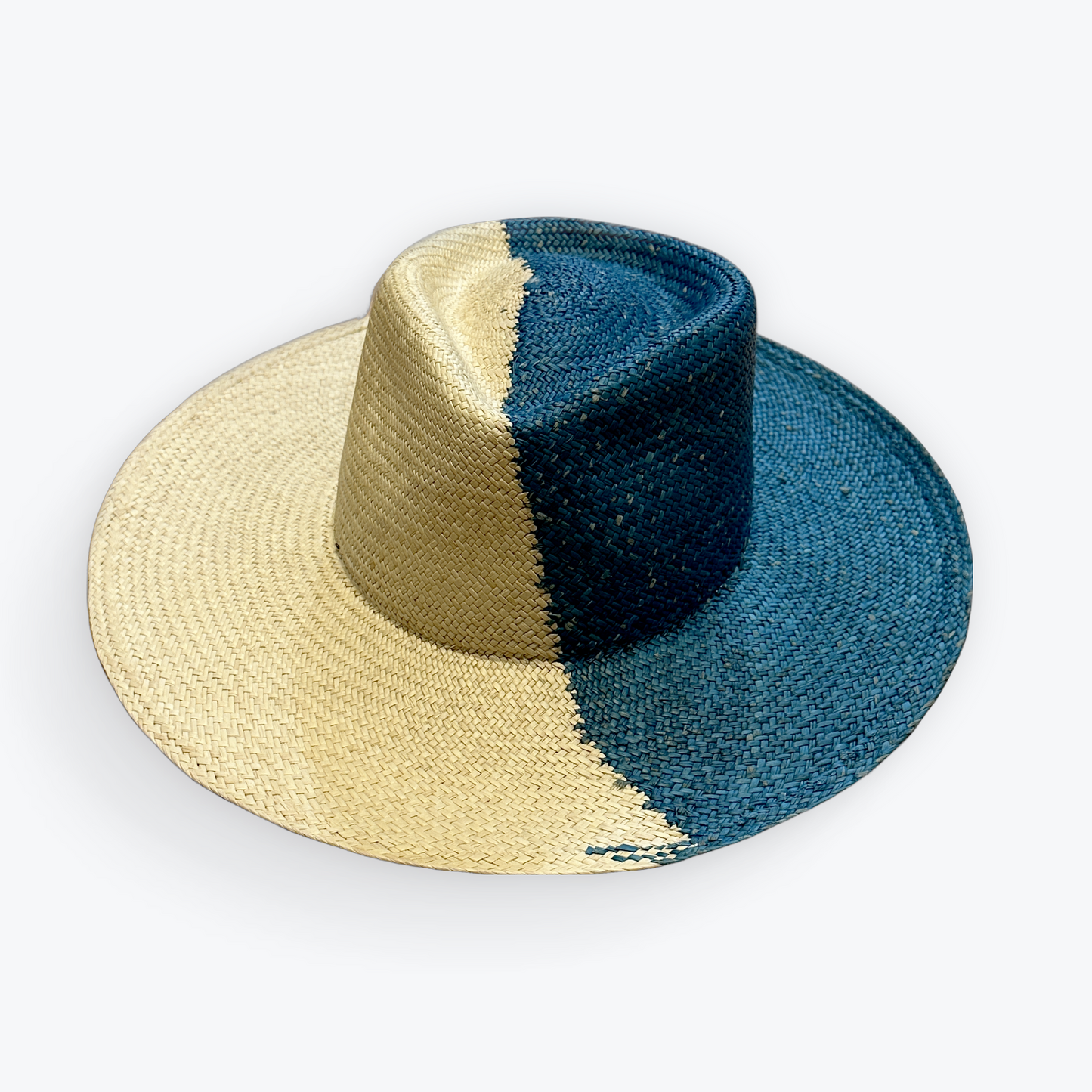 TWO-TONE STRAW HAT The Hip Hat