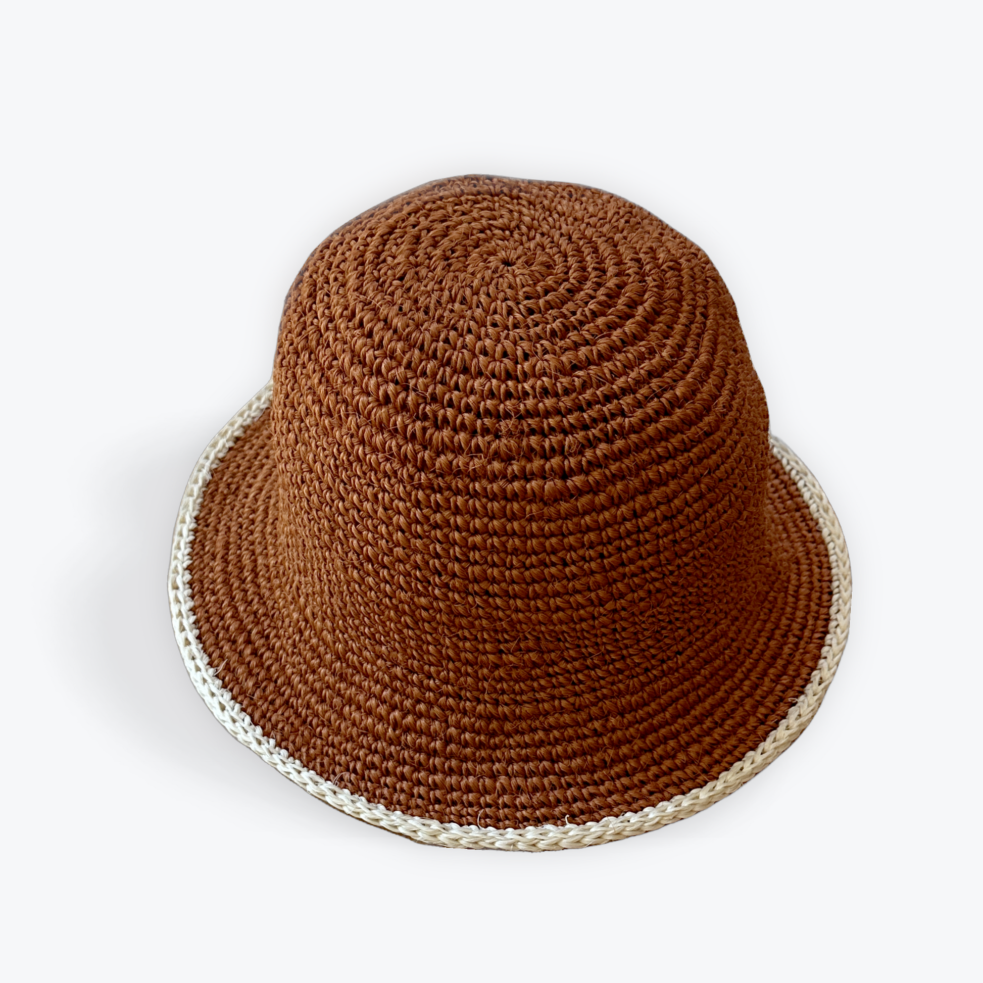 CABUYA  CROCHET BUCKET HAT - large brim hard hat, large brim ladies hat, merino wool hat, rancher hat, wool cowboy hat, wide brim wool fedora, panama straw hats - The Hip Hat