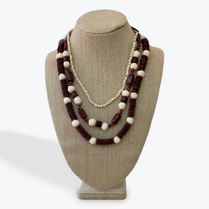 BOHO LAYERED MIXED NECKLACE The Hip Hat