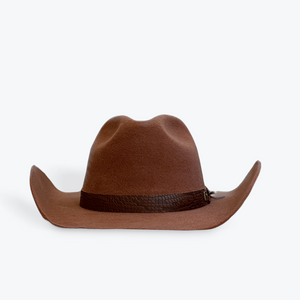 RODEO WESTERN HAT - large brim hard hat, large brim ladies hat, merino wool hat, rancher hat, wool cowboy hat, wide brim wool fedora, panama straw hats - The Hip Hat