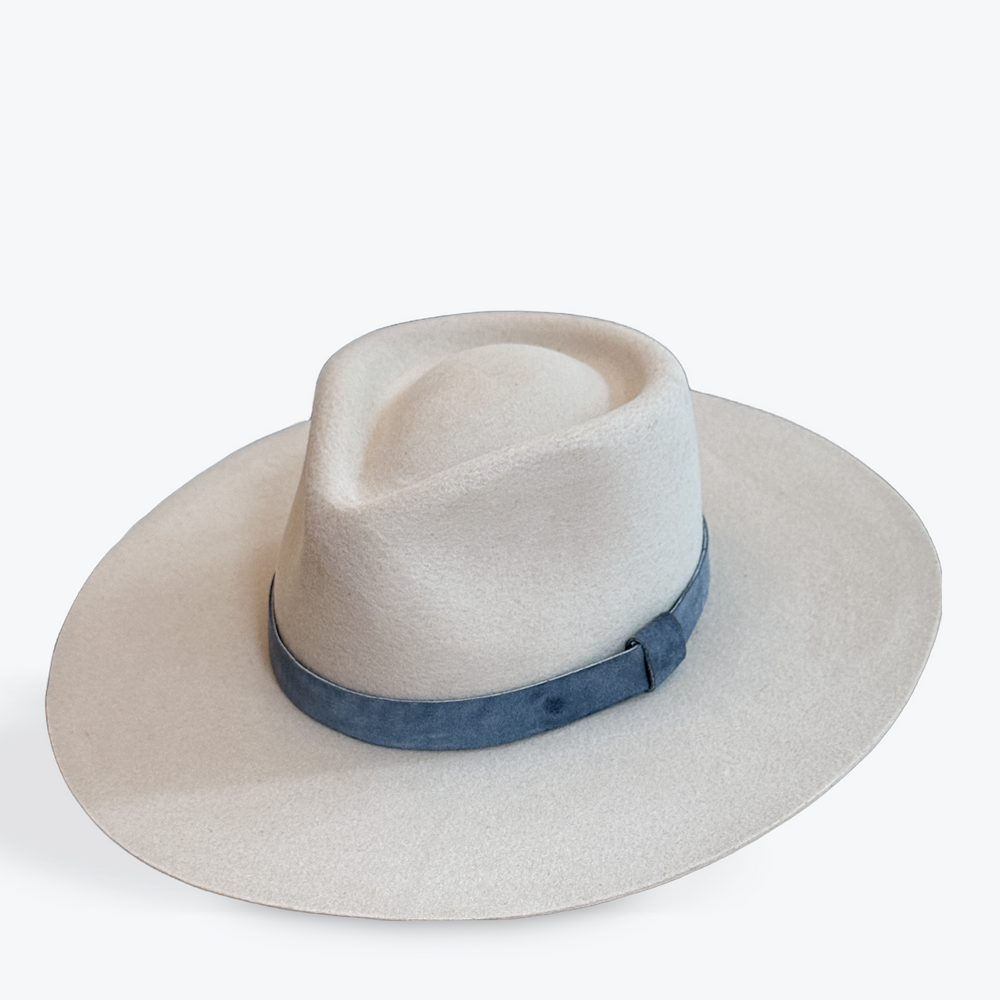 Flat Brim Wool Rancher Hats