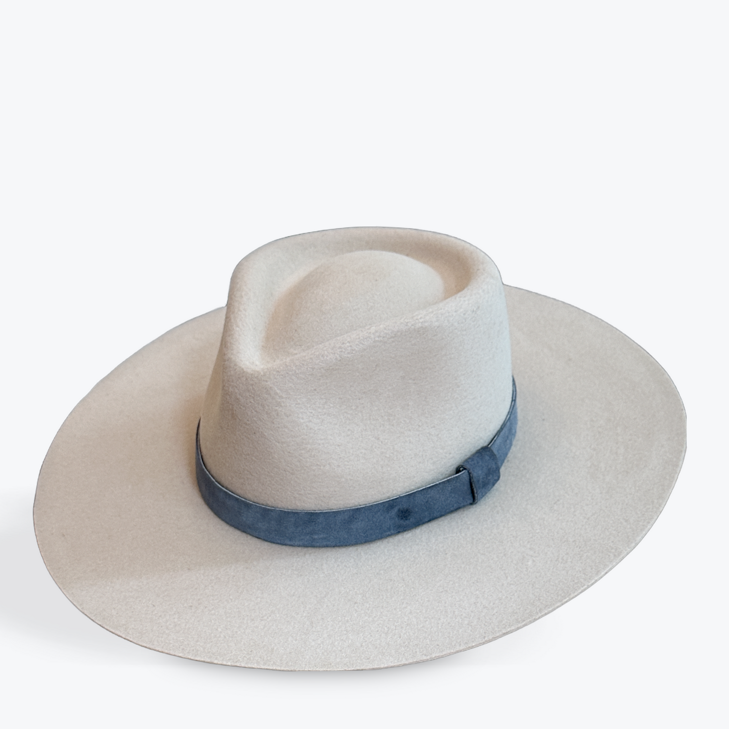 CLASSIC RANCHER HAT - large brim hard hat, large brim ladies hat, merino wool hat, rancher hat, wool cowboy hat, wide brim wool fedora, panama straw hats - The Hip Hat