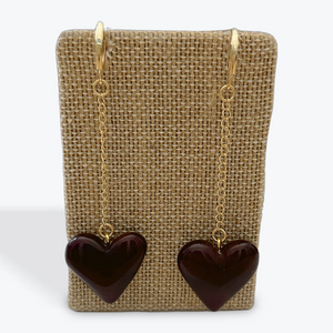 TAGUA NUT HEART NECKLACE & EARRINGS SET The Hip Hat