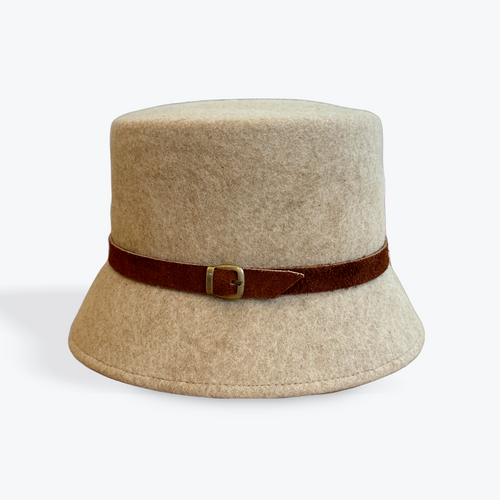 WOOL BUCKET HAT - large brim hard hat, large brim ladies hat, merino wool hat, rancher hat, wool cowboy hat, wide brim wool fedora, panama straw hats - The Hip Hat