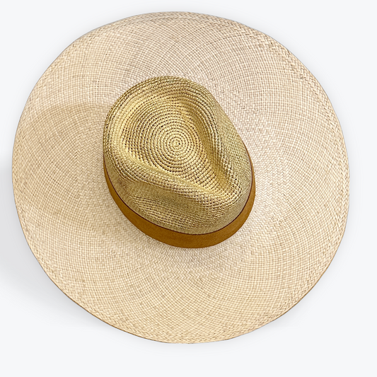 DISTRESSED GOLD STRAW HAT The Hip Hat