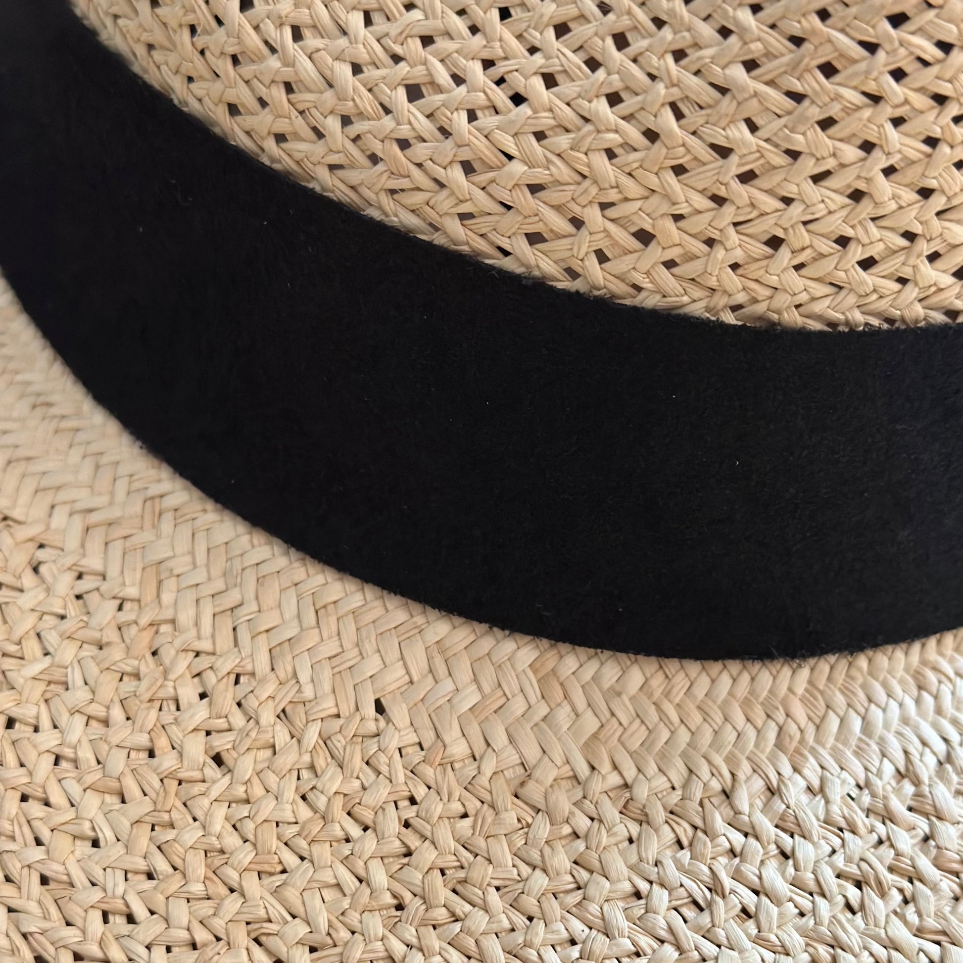 THE VENTED LARGE BRIM STRAW HAT - large brim hard hat, large brim ladies hat, merino wool hat, rancher hat, wool cowboy hat, wide brim wool fedora, panama straw hats - The Hip Hat