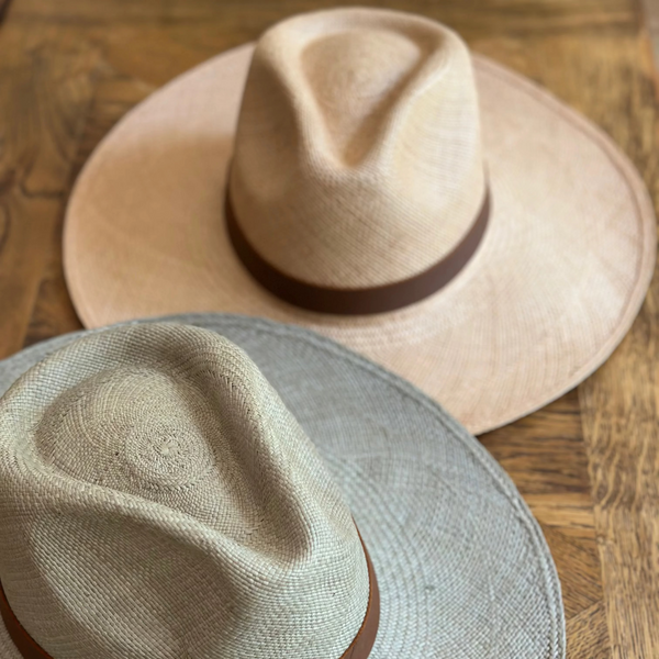 COLOR LARGE BRIM STRAW HAT The Hip Hat