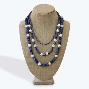 BOHO LAYERED MIXED NECKLACE The Hip Hat