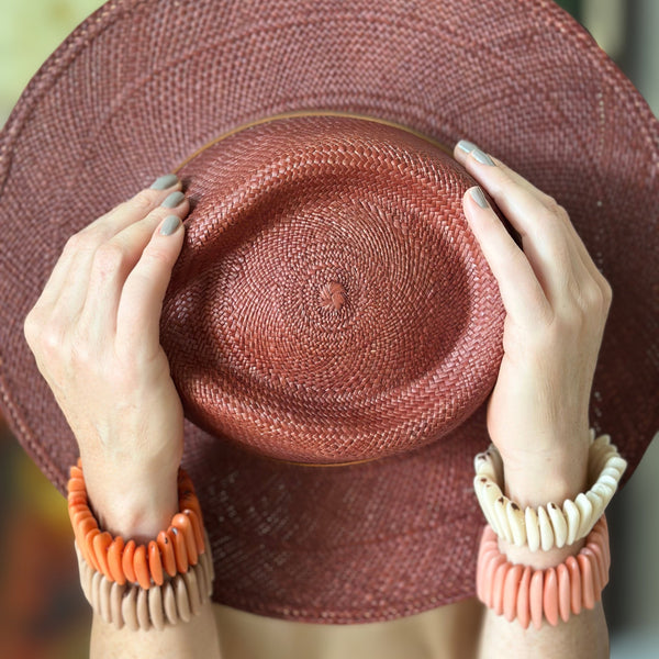 TRIBAL STATEMENT TAGUA NUT BRACELET The Hip Hat