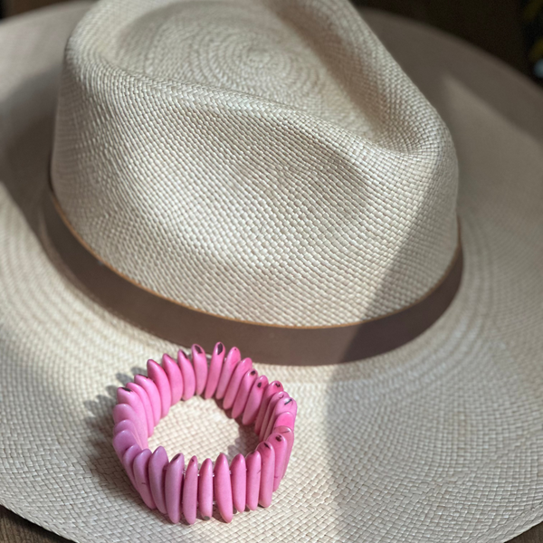 TRIBAL STATEMENT TAGUA NUT BRACELET The Hip Hat