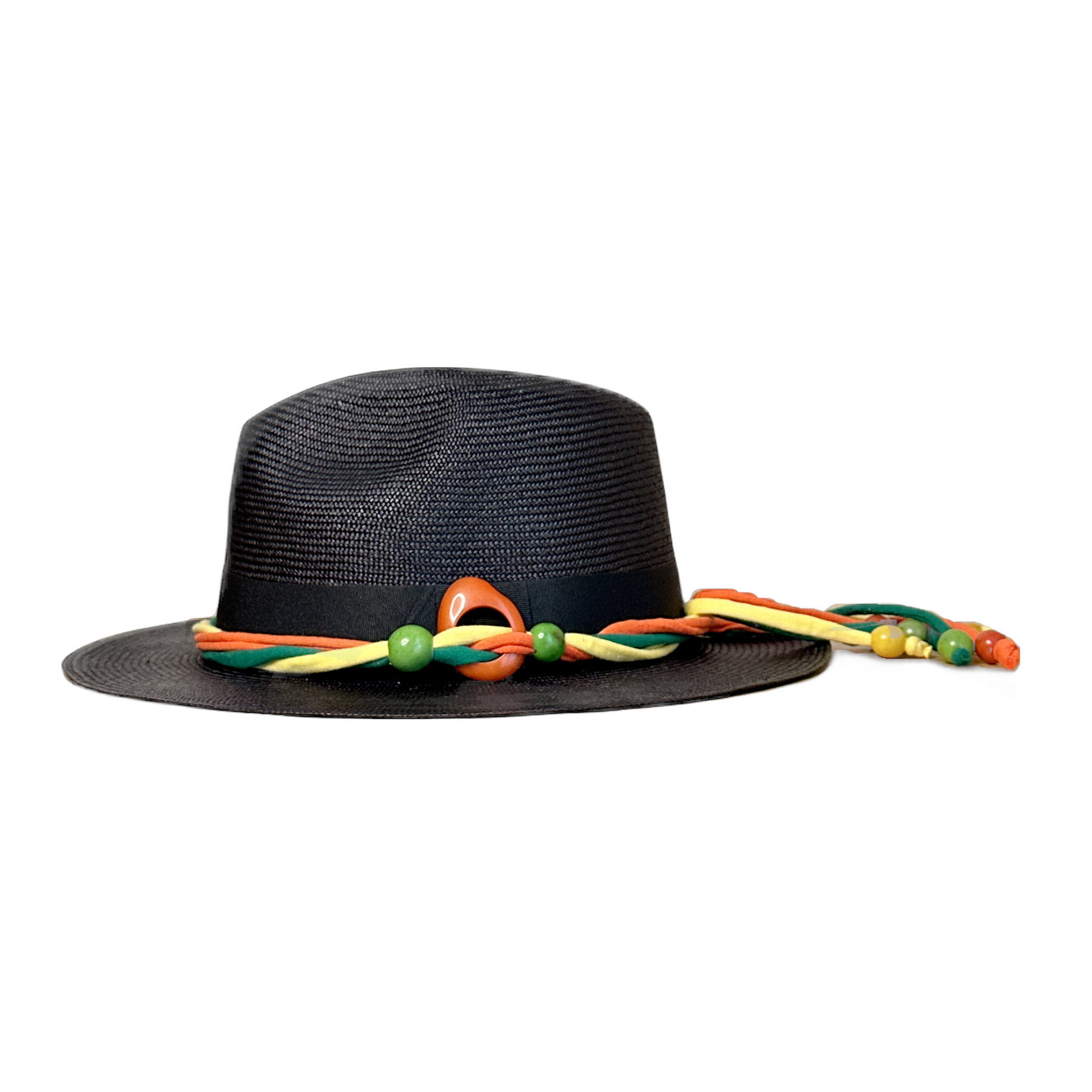 Cotton and Tagua Nut Hat Band - The Hip Hat 