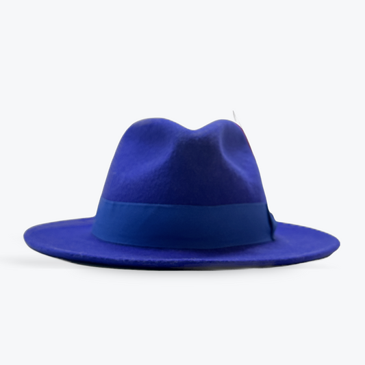 Classic Wide Brim Wool Fedora - The Hip Hat 