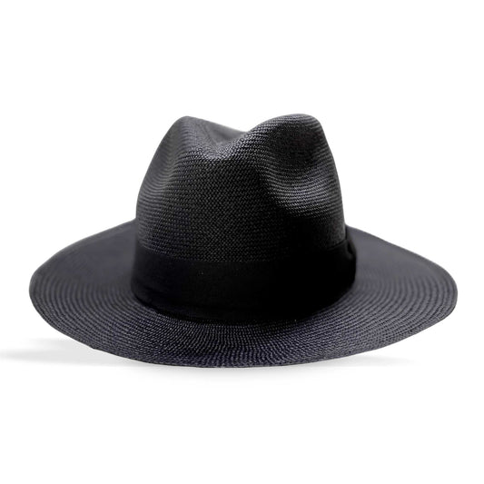 BLACK FEDORA STRAW HATS The Hip Hat