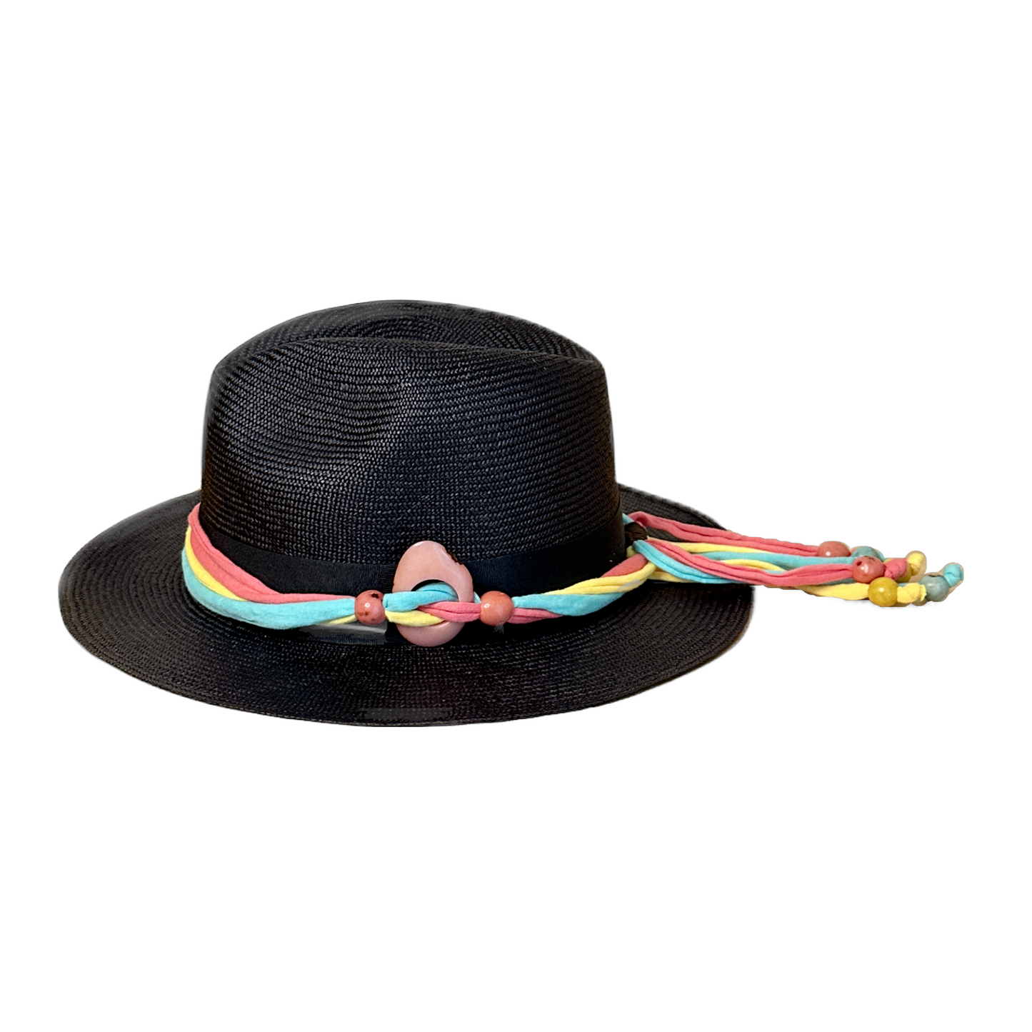 Cotton and Tagua Nut Hat Band - The Hip Hat 